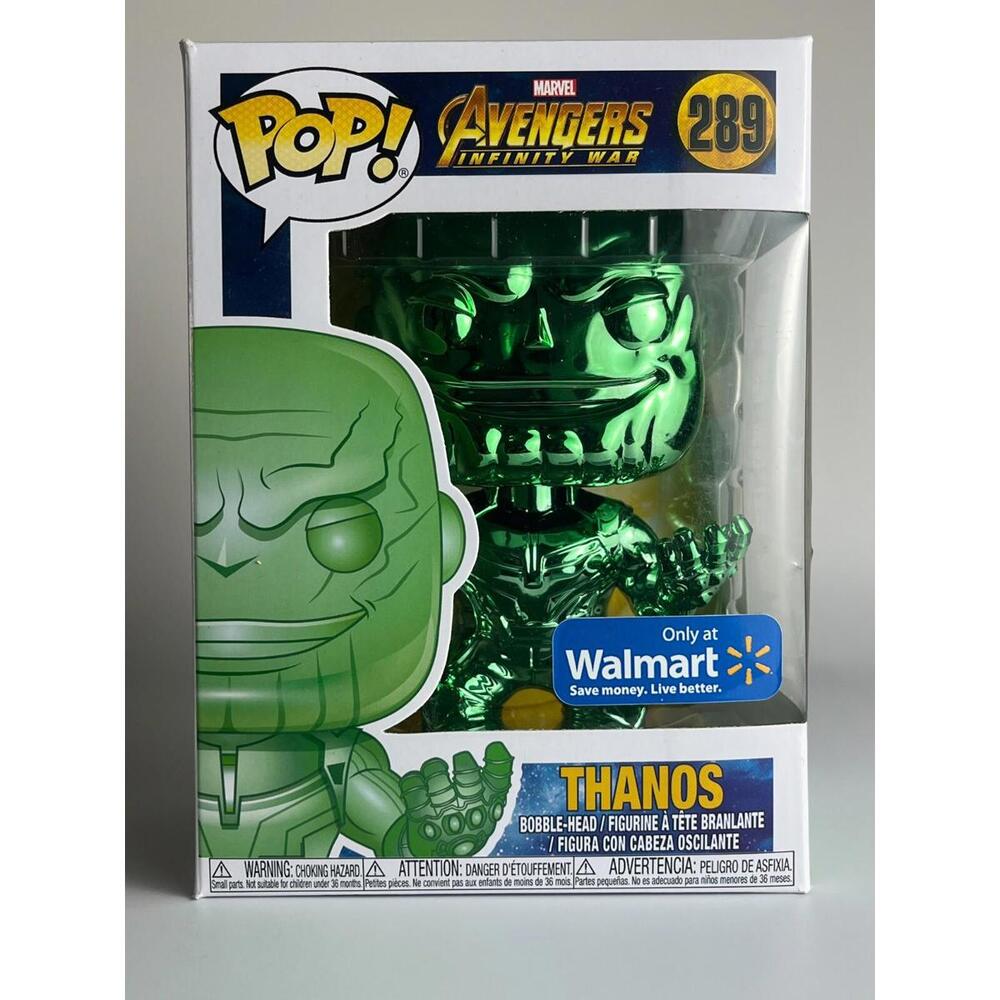 Funko Pop #289 Thanos exclusive green, protector